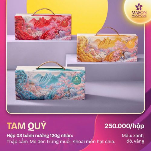Tam Quý (Màu đỏ, xanh, vàng)