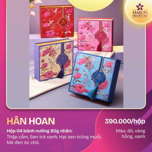 Hân Hoan (Đỏ, Vàng, Hồng, Xanh)