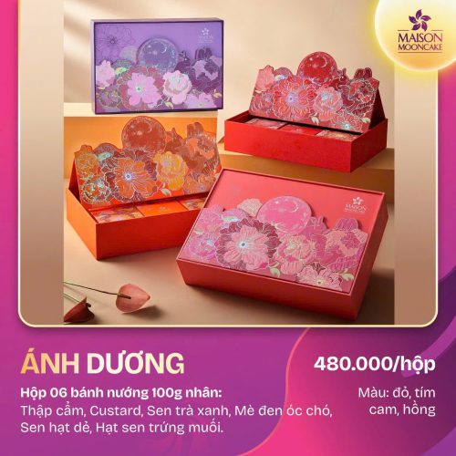 Ánh Dương (Đỏ, Tím, Cam, Hồng)