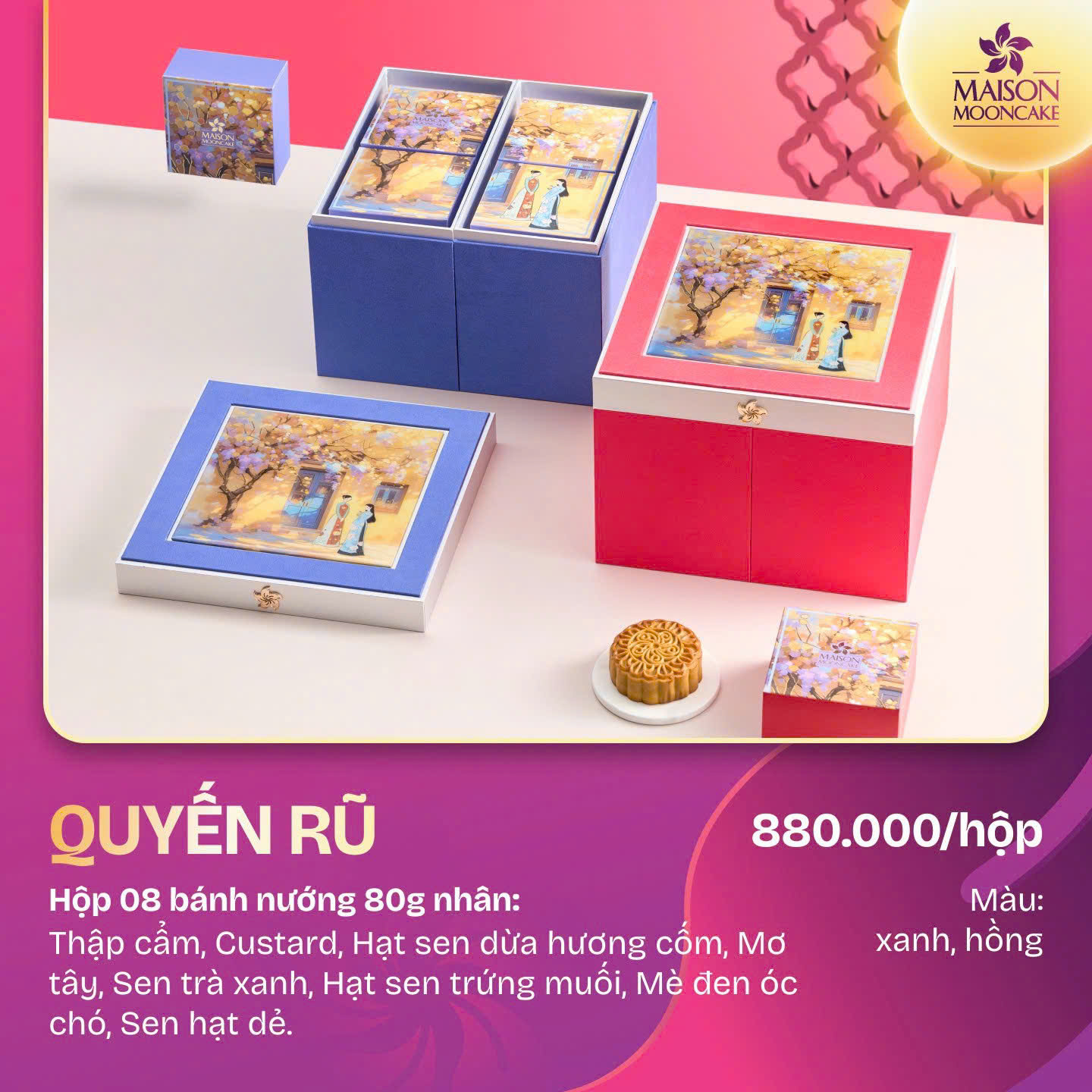 Quyến Rũ (Xanh, Hồng)