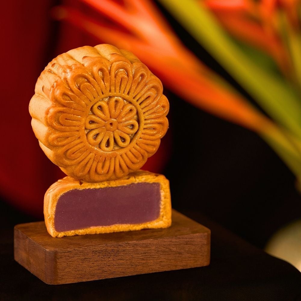 Bánh nướng nhân hương khoai môn