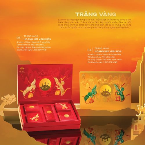 TRĂNG VÀNG HOÀNG KIM VINH HOA