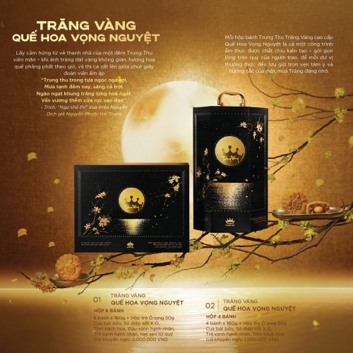 TRĂNG VÀNG QUẾ HOA VỌNG NGUYỆT