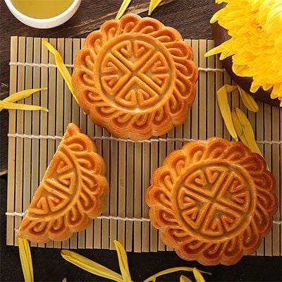 Bánh nướng nhân hương cốm dừa