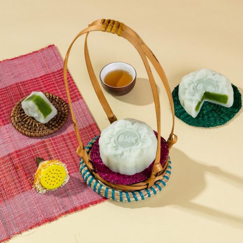 Dẻo Sen xát Trà xanh truyền thống 150g | Bánh trung thu Hà Nội – Hanobaco 2026