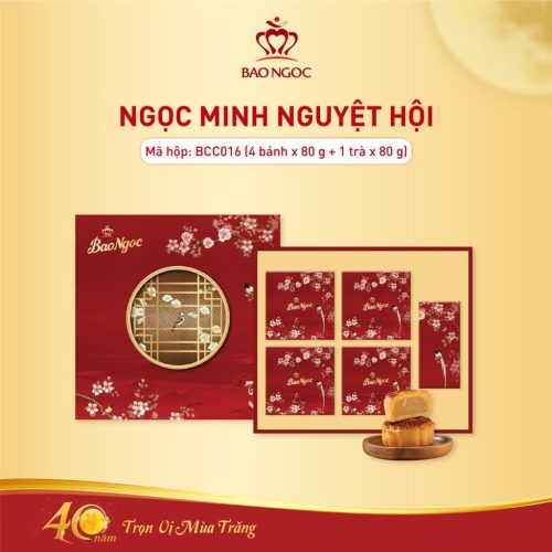 Hộp Bánh Trung Thu Ngọc Minh Nguyệt Hội | Bảo Ngọc