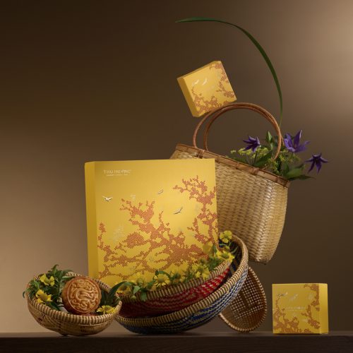Hộp Bánh Trung Thu Đoàn Viên - Vàng | Bánh trung thu Thu Hương 2026