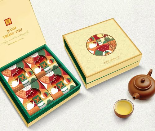 Hộp Set 2 | Bánh trung thu Hà Nội – Hanobaco 2026