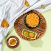 Nướng Sen trà xanh 2 Trứng 210g | Bánh trung thu Hà Nội – Hanobaco 2026
