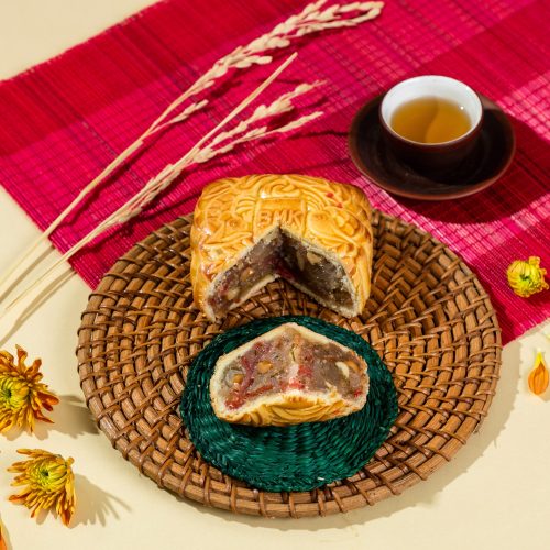 Nướng Thập cẩm Gà quay truyền thống 210g | Bánh trung thu Hà Nội – Hanobaco 2026